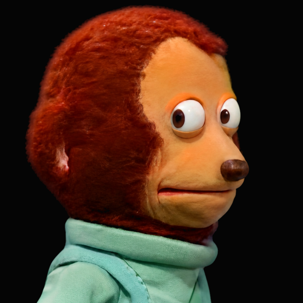 Regret monkey face